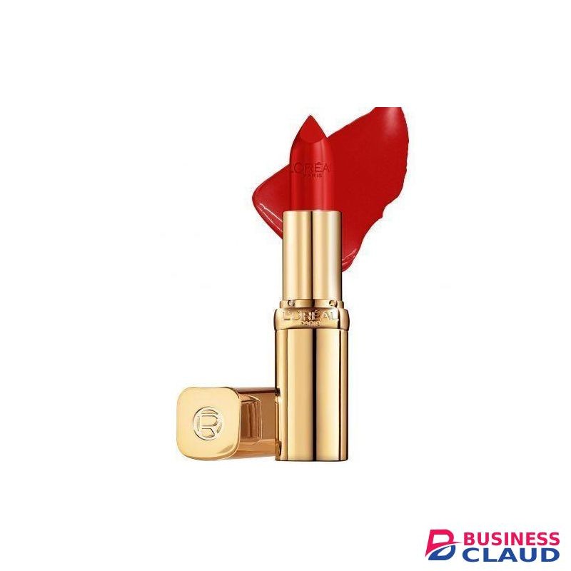 L'OrÃ©al Color Riche Satin Lipstick- 297 Red Passion, Lasts for up to 16hr Infused with Hyaluronic acid, Lips Look Fuller all day long