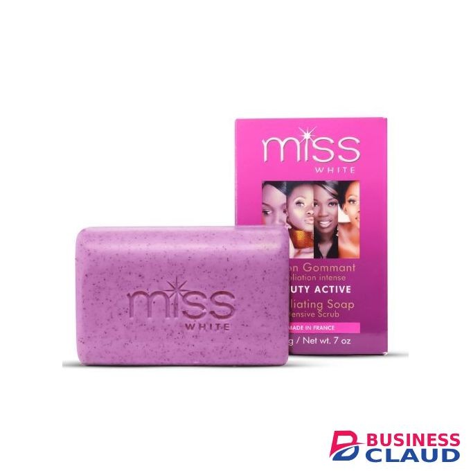 Miss White Beauty Active Exfoliating Soap.