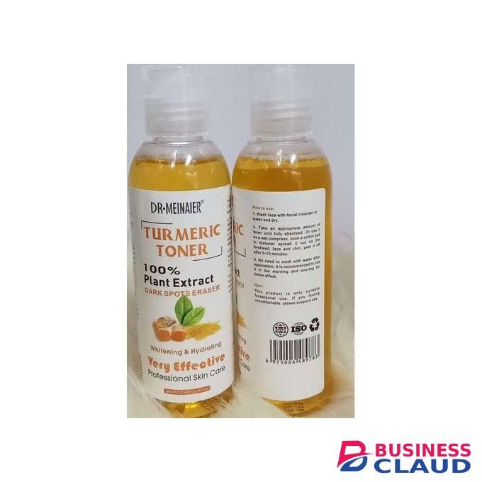 Dr. Meinaier Turmeric with vitamin C Dark Spots Eraser 100% Natural Plant Extract Toner