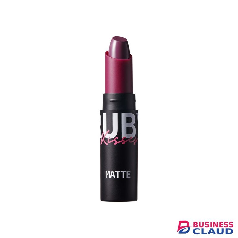 Ruby Kisses Mattest Matte Lipstick - Plum Wine.