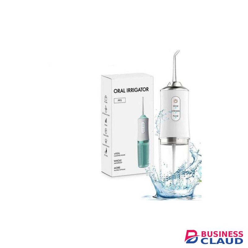 Water Flosser For Teeth Oral Irrigator Portable & Rechargeable Tooth Brush, Cordless Dental Oral Irrigator With 4 Nozzle Tips & 3 Different Water Pressure Modes
