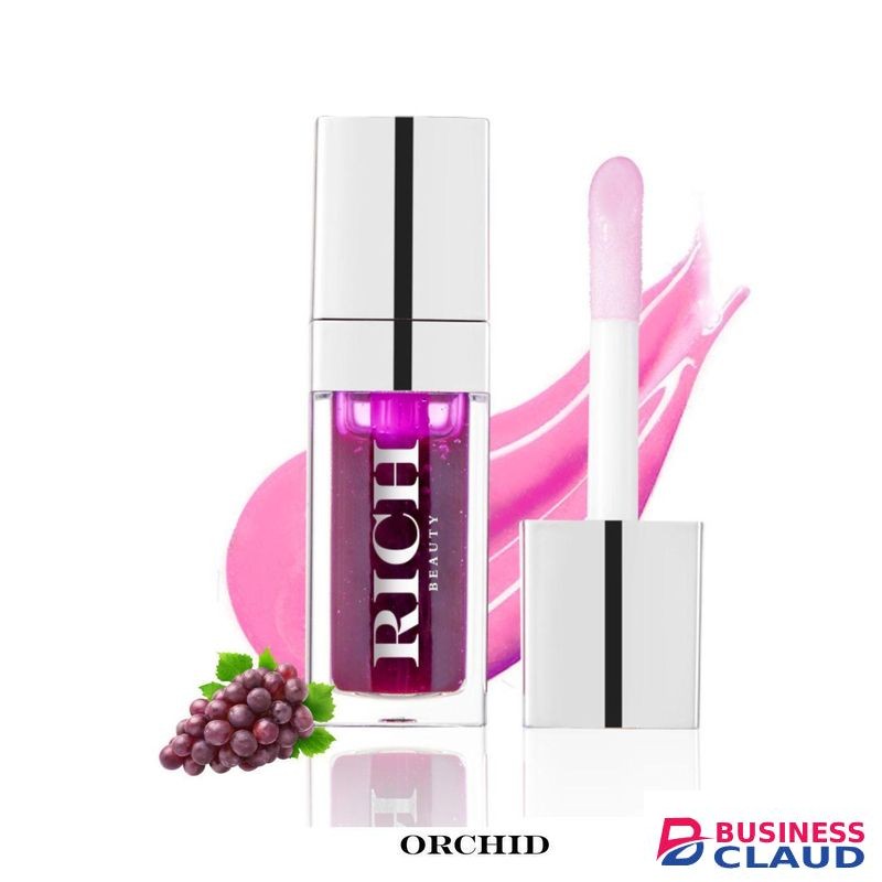 Rich Orchid lip changing oil hydrating gloss colour purple