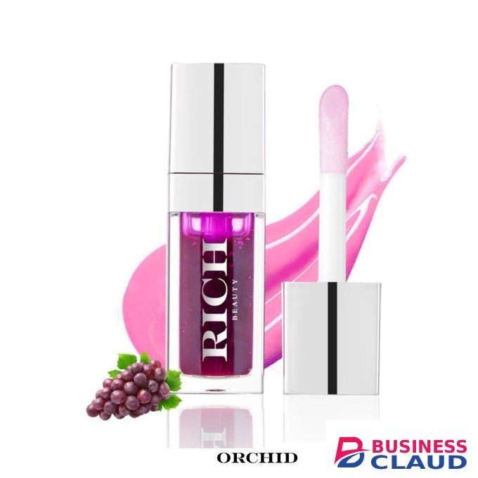 Rich Orchid lip changing oil hydrating gloss colour purple