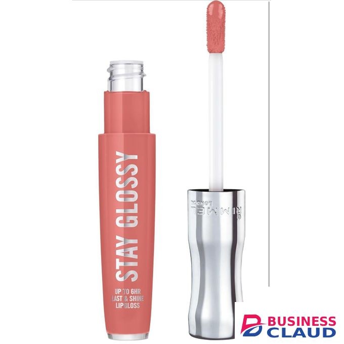 Rimmel London Stay Glossy Lip Gloss - 470 Perfect Peony