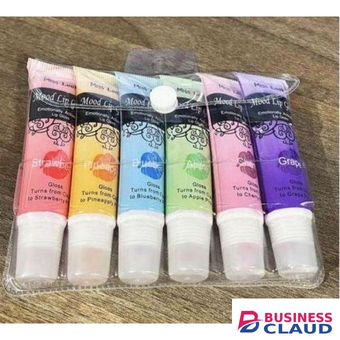 Miss Look Mood Lip Gloss (6pcs)
