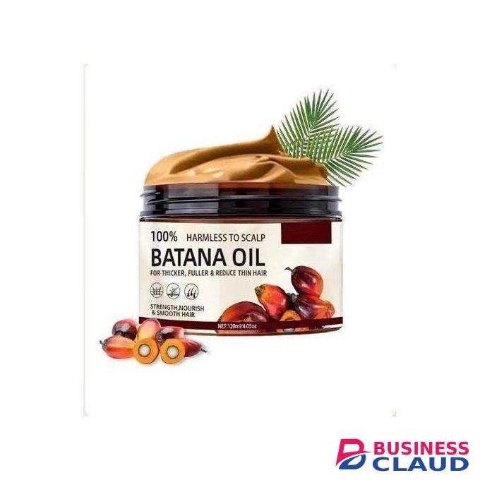 Sauvasine 100% Pure Batana Oil for Hair Growth Booster Cold-Pressed Batana Oil Harmless To Scalp For Men & Women Thicker, Fuller & Reduce Thin Hair, Black