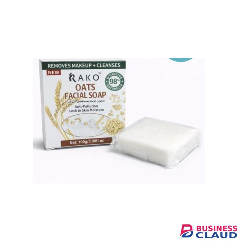Rako Oats Deep Cleansing Facial Soap For removing Makeup 100g