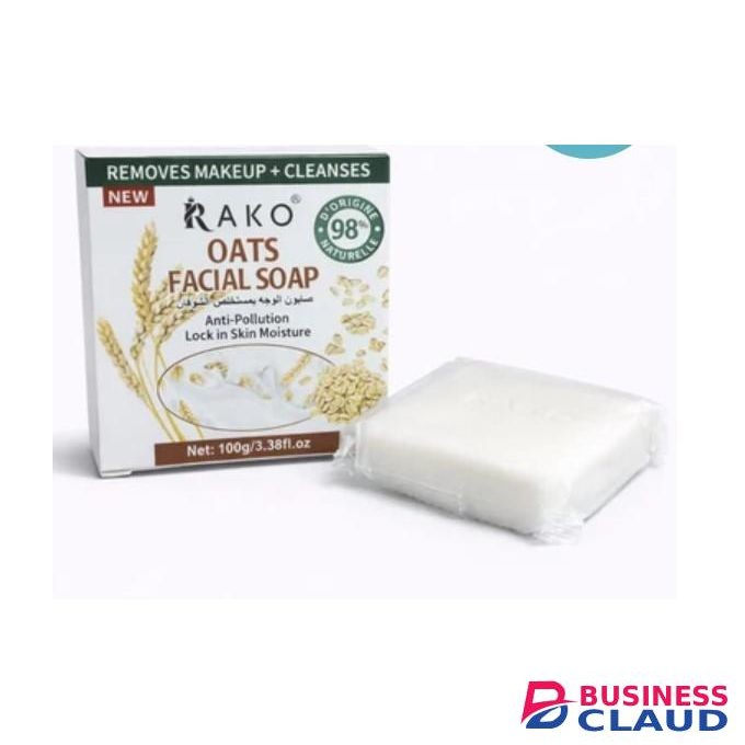 Rako Oats Deep Cleansing Facial Soap For removing Makeup 100g