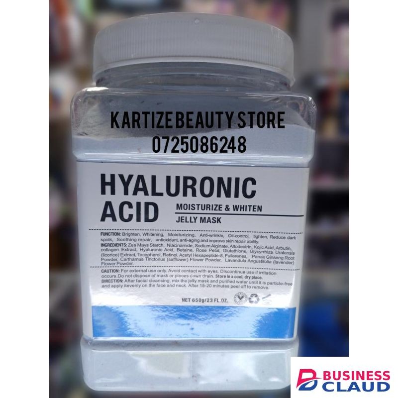 Beauty Hyaluronic Acid Moisturize & Whiten Jelly Mask