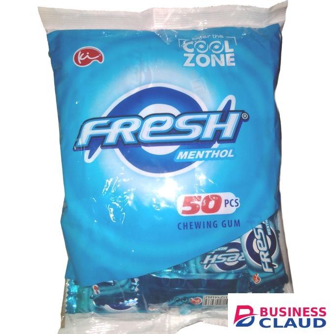 Fresh Menthol Chewing Gum 50's