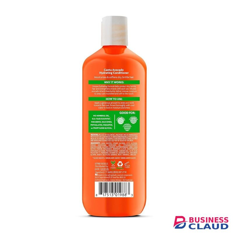 Cantu Avocado Hydrating Conditioner for Natural Curls, coils and Waves