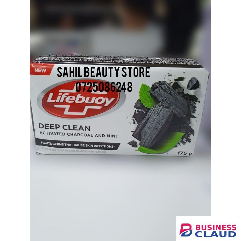 Lifebuoy Deep Clean Activated Charcoal And Mint Soap
