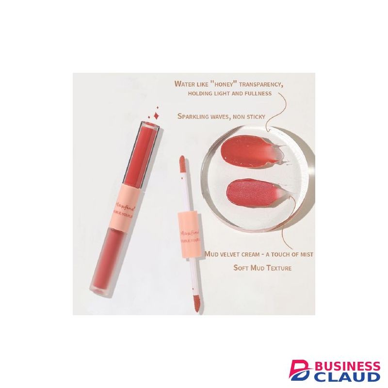 Maxfine Double Head Lip Gloss Lasting Waterproof Liquid Lipstick-04