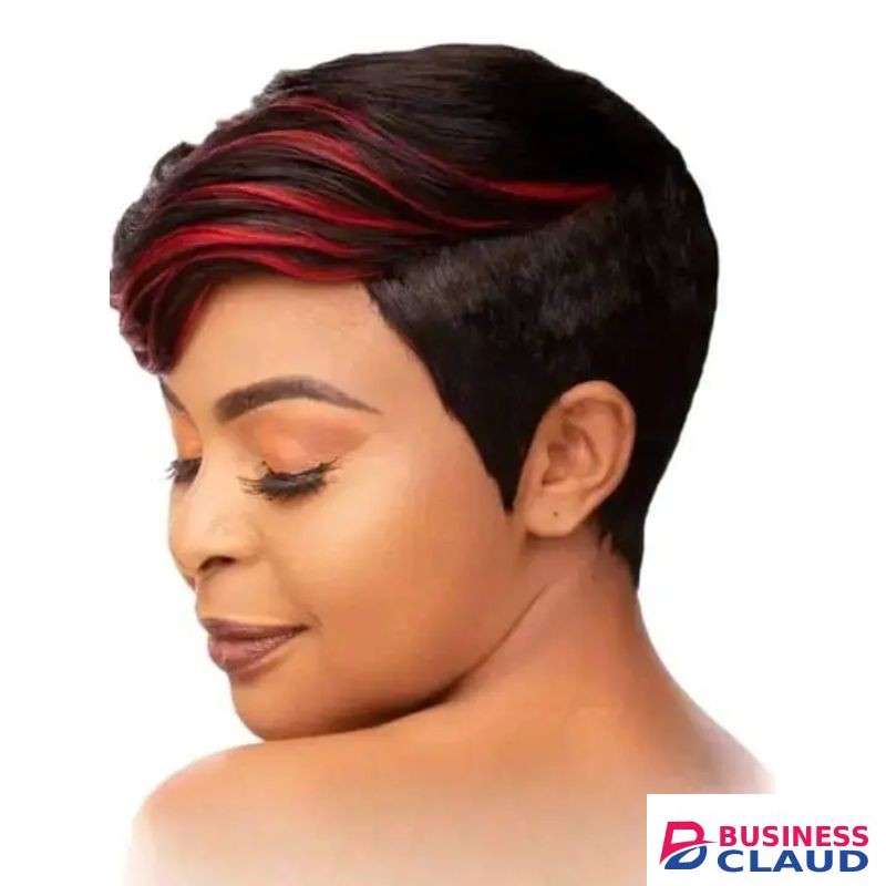 Human hair bob/pixie wig