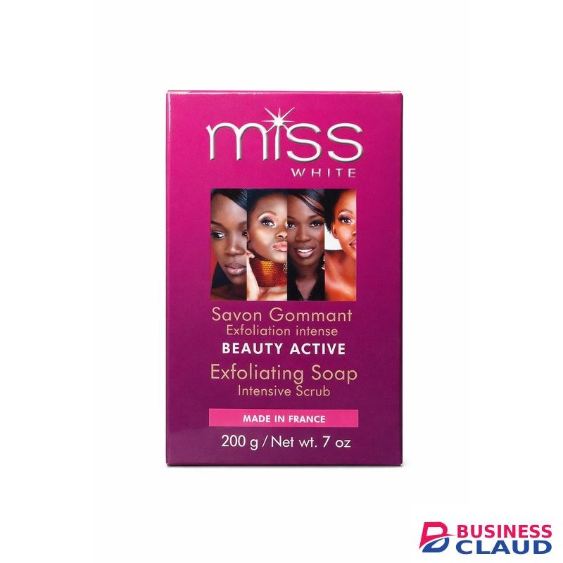Fair & White Miss White Beauty Active Exfoliating Soap – Intensive Scrub (200g)