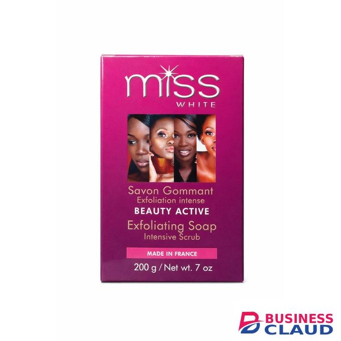 Fair & White Miss White Beauty Active Exfoliating Soap – Intensive Scrub (200g)