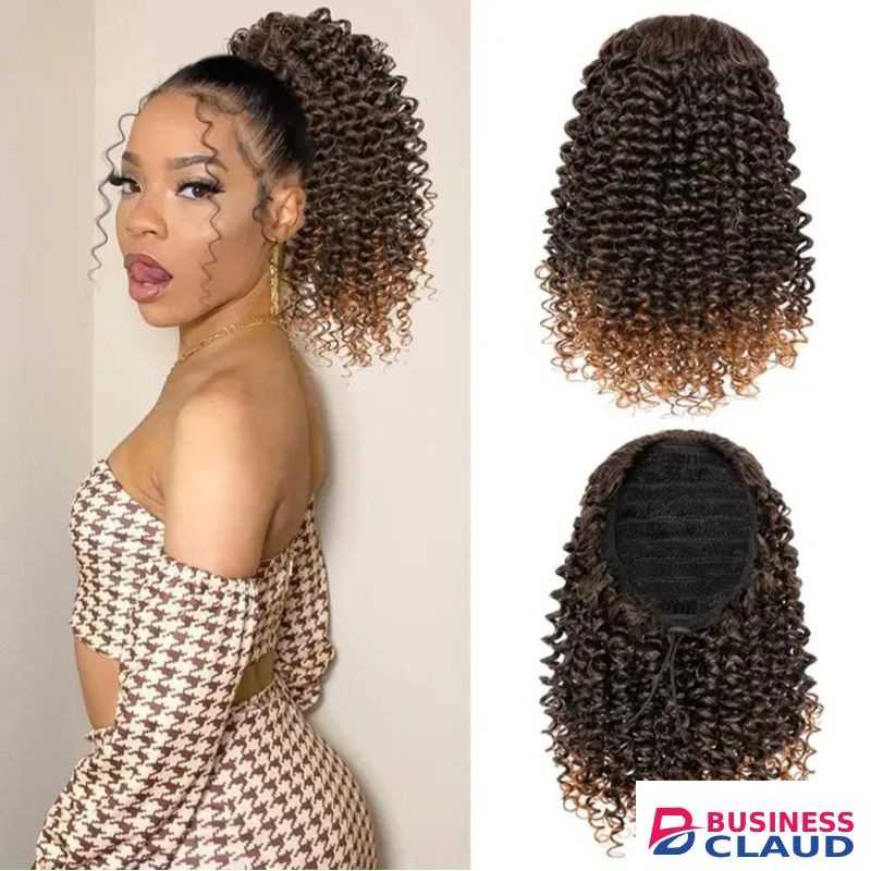 Short curly extension