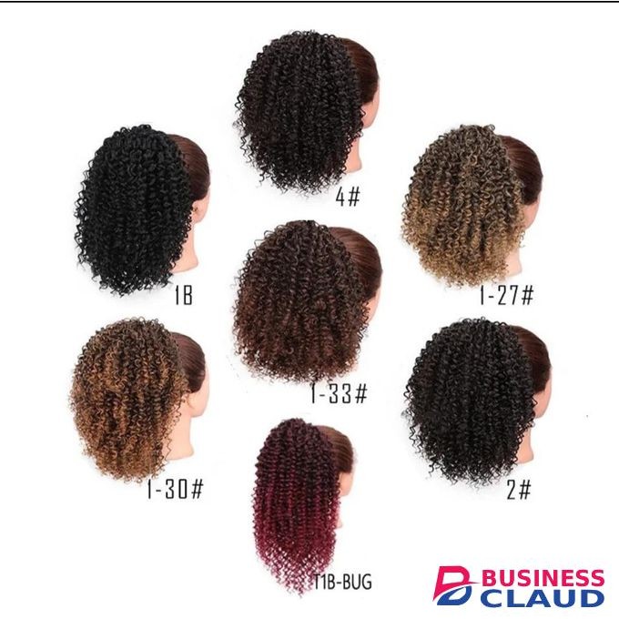 Short curly extension