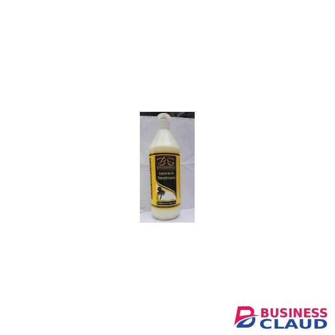 BLACK ESSENTIALS Leave-in Treatment Fortified With Argan Oil