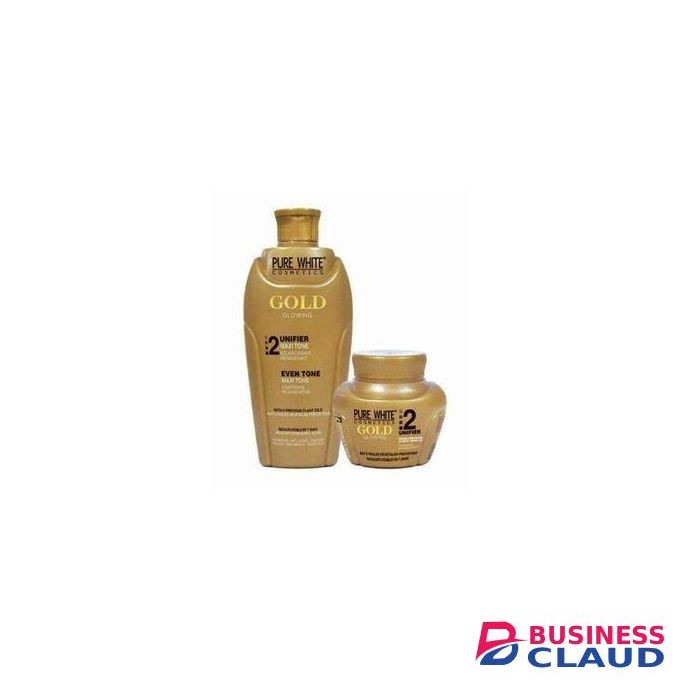 Pure White Gold Unifier Maxitone Whitening and Regenerating Lotion And Cream