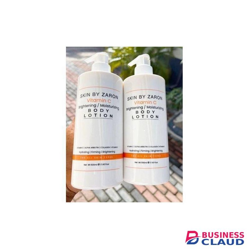 ZARON Cosmetics Vitamin C Brightening & Moisturizing Body Lotion