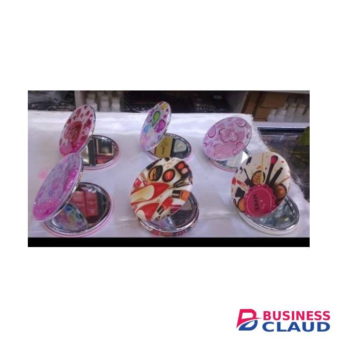 pocket Cosmetics round Double-sided Make-up mirror , Foldable Pocket Travel Mirrors