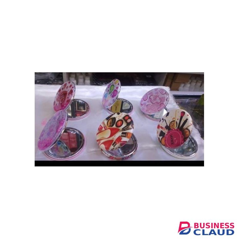 pocket Cosmetics round Double-sided Make-up mirror , Foldable Pocket Travel Mirrors