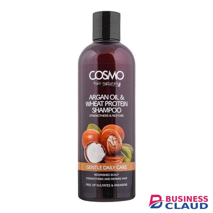 Cosmo Argan Oil & Wheat protein Shampoo-480ml