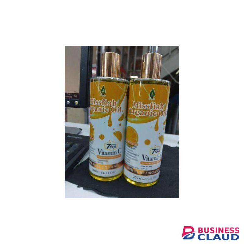 Missfiah Organic ALMOND PURE NATURE BODY OIL
