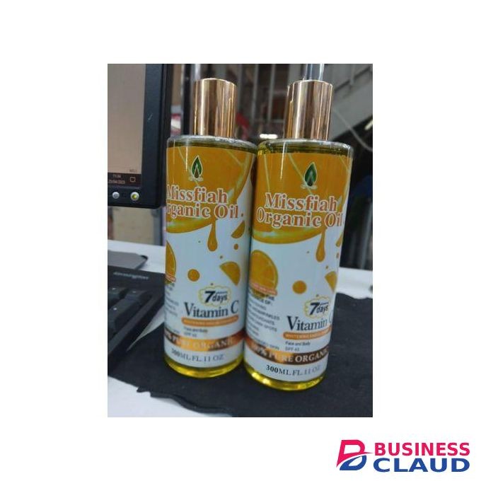 Missfiah Organic ALMOND PURE NATURE BODY OIL