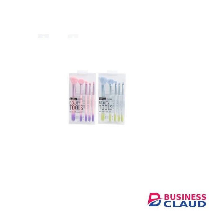 Miniso Gradient Color Smooth Makeup Brushes - 5 Pcs
