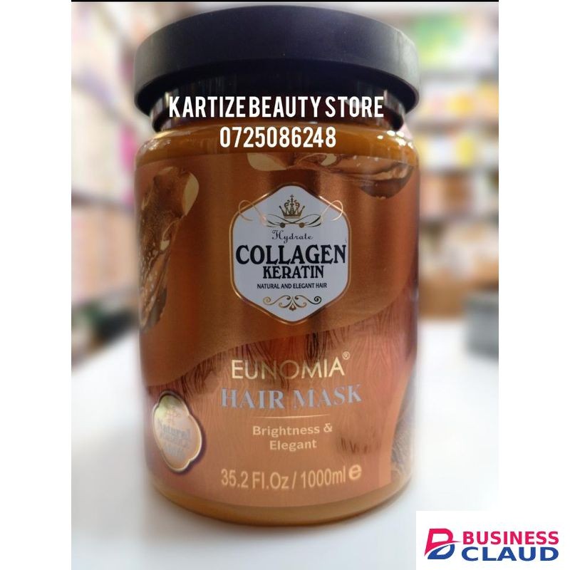 Bright Eunomia Collagen keratin natural and elegant hair mask