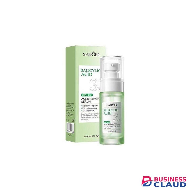 SADOER Acne Repair Serum with 3% Salicylic Acid Collagen Peptide and Niacinamide