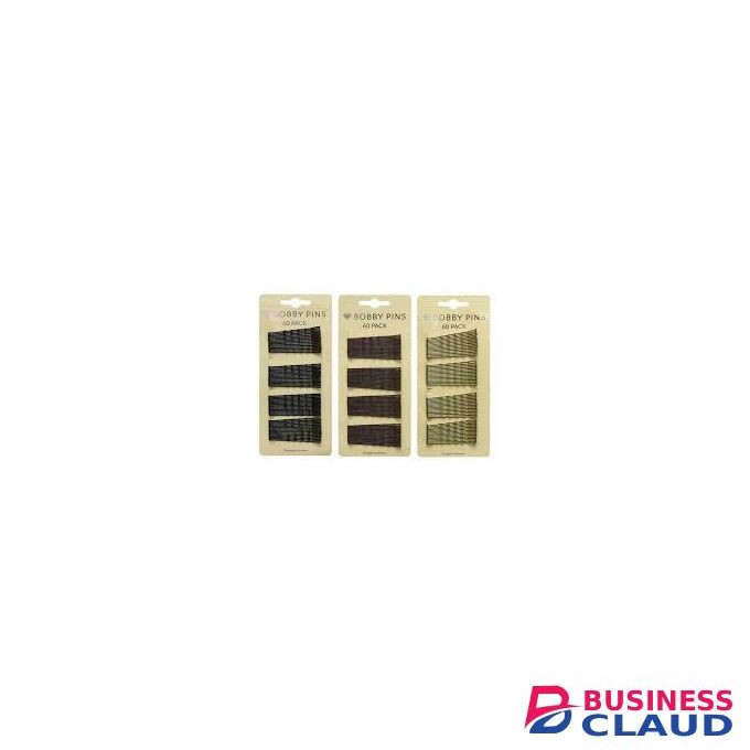 Uncle Bills Bobby Pins Assorted A Pack Of 60 Pieces
