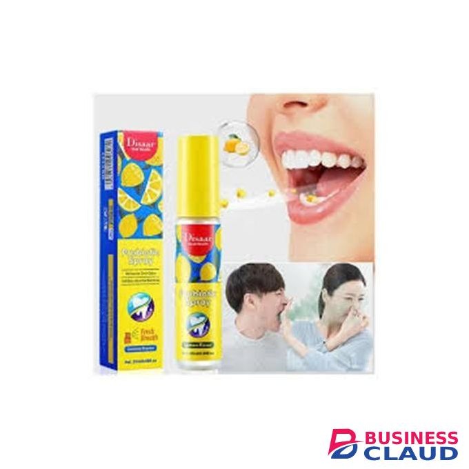 Disaar Probiotic Freshness Breath Spray, Multi Effect Fresh Oral Spray Lemon Llavor-20ml