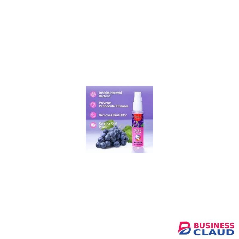 Disaar INSTANT Probiotic Grape Flavor Oral Mouth Breath Freshener - 20ml