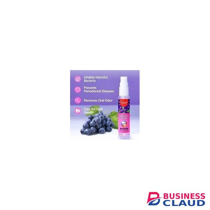 Disaar INSTANT Probiotic Grape Flavor Oral Mouth Breath Freshener - 20ml