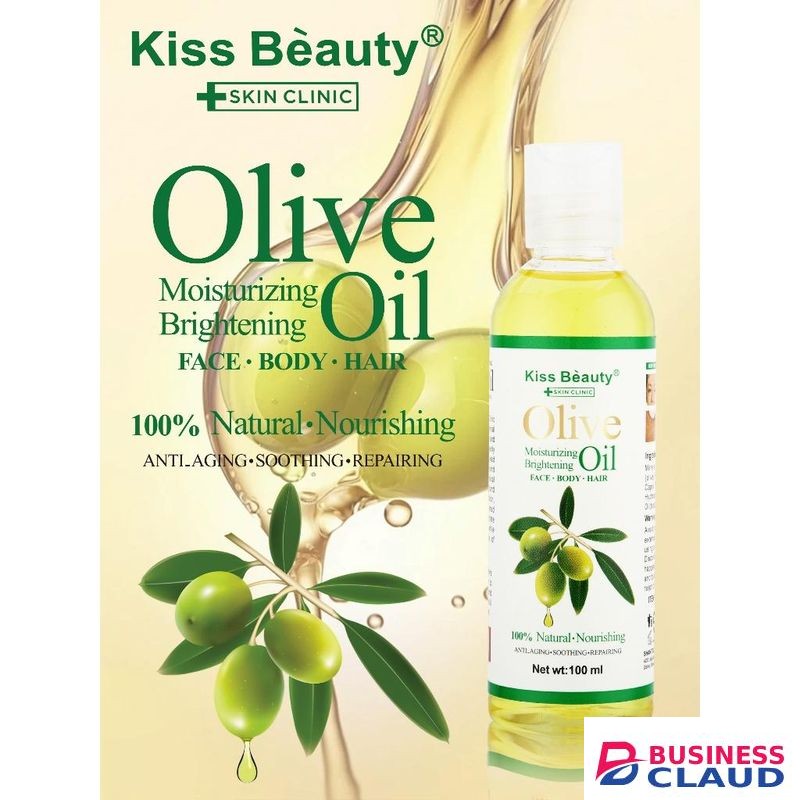 Kiss Beauty Moisturizing Brightening Olive Oil 100ML