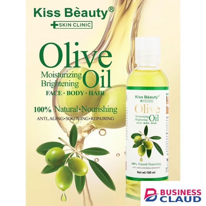 Kiss Beauty Moisturizing Brightening Olive Oil 100ML
