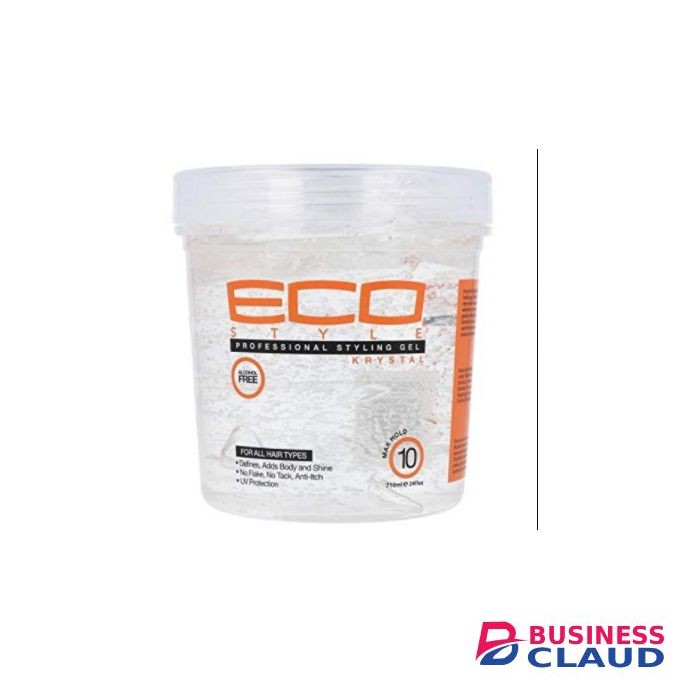Eco No Tack Anti Itch Professional Krystal Styling Gel Clear Gel