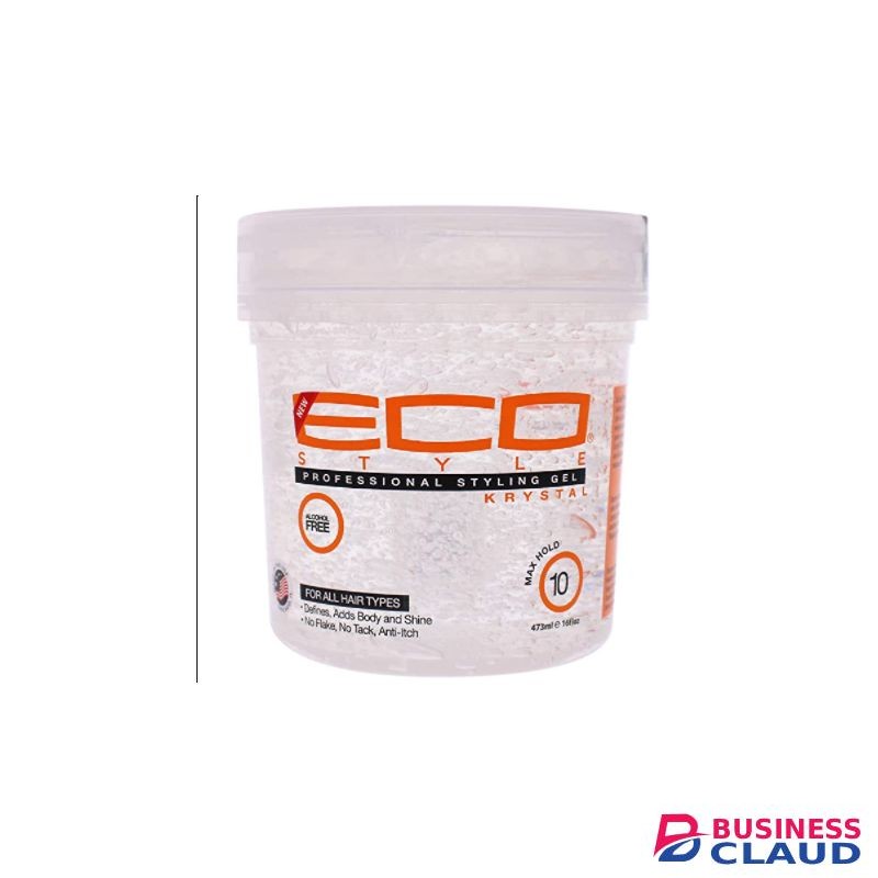 Eco No Tack Anti Itch Professional Krystal Styling Gel Clear Gel