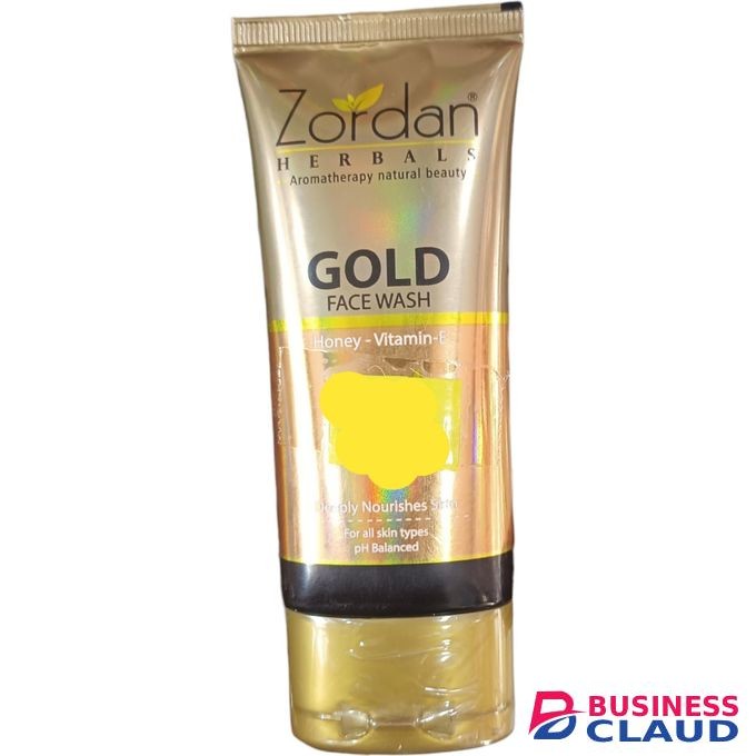 Gold Zordan Herbals Aromatherapy Natural Beauty FaceWash