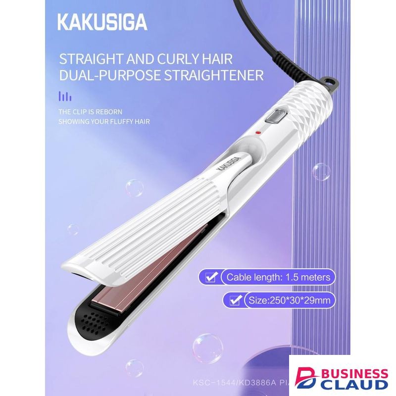 Kakusiga 2-in-1 Professional Hair Straightener Flat Iron