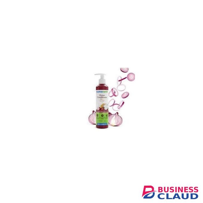 Mamaearth Onion Conditioner 400 ml - Hair Fall Control & Fast Hair Growth - Works For Dry & Frizzy Hair, Toxin-Free