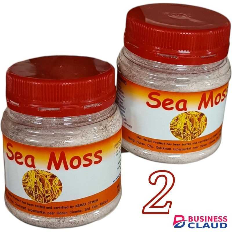 2X Sea Moss Powder IODINE TYROSINE For Thyroid Health FIBRE PREBIOTIC IMMUNE SYSTEM
