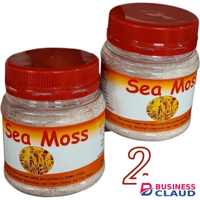 2X Sea Moss Powder IODINE TYROSINE For Thyroid Health FIBRE PREBIOTIC IMMUNE SYSTEM