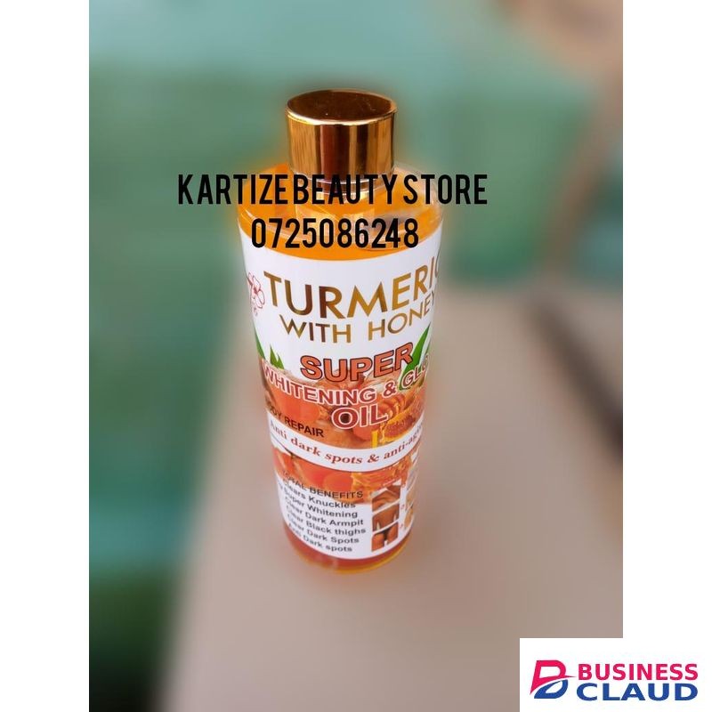 SOFT Turmeric With Honey Super Whitening And Glow Body Oil Body Repair Anti-dark Spots And Anti-aging