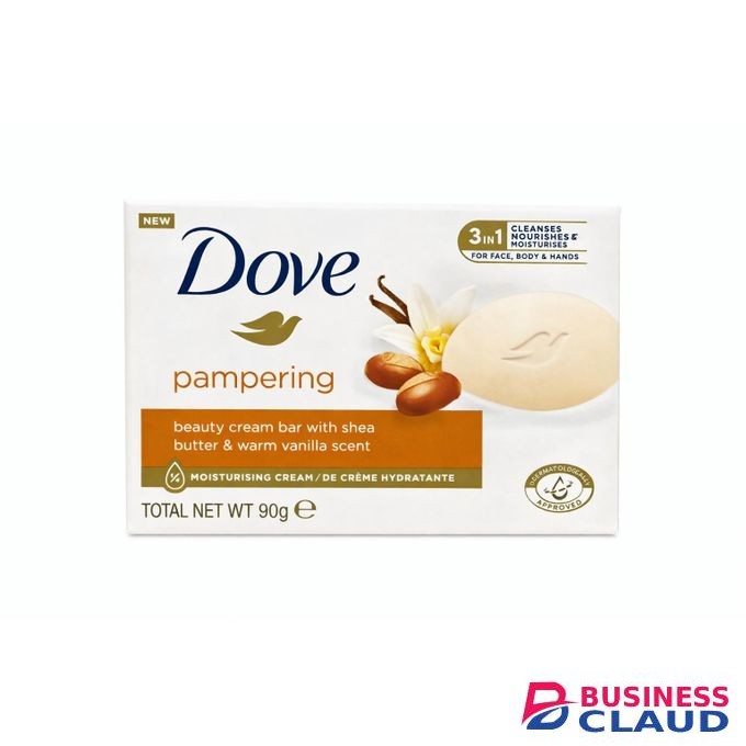 Dove Pampering Beauty Cream Bar – Shea Butter & Warm Vanilla Scent (90g)
