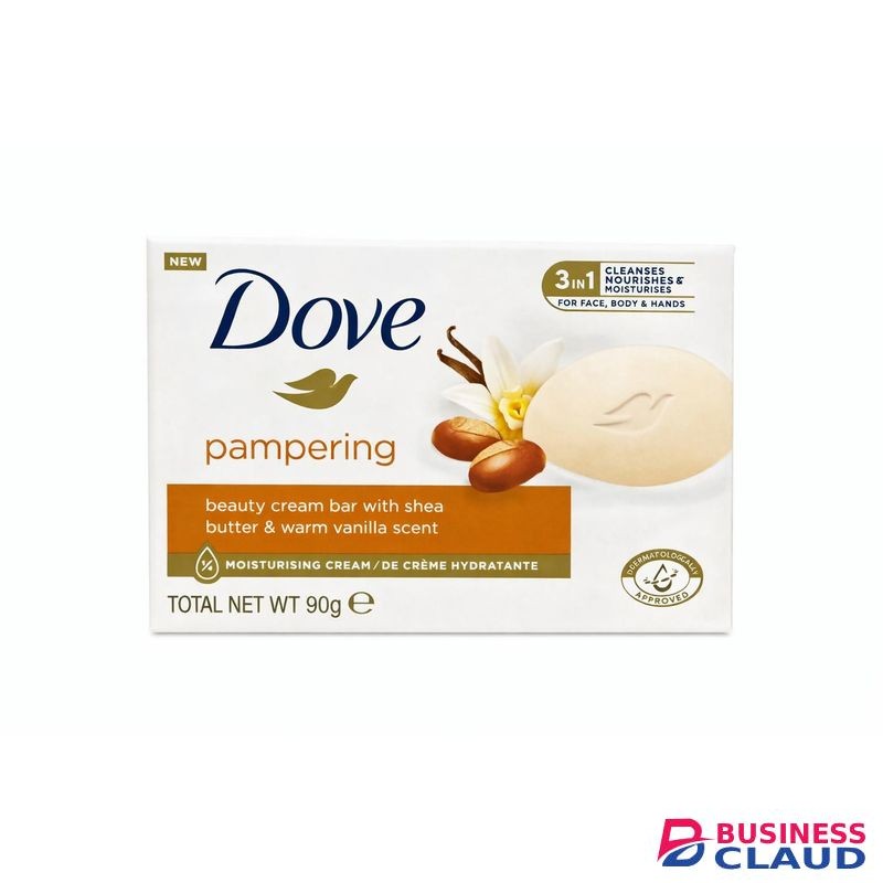 Dove Pampering Beauty Cream Bar – Shea Butter & Warm Vanilla Scent (90g)