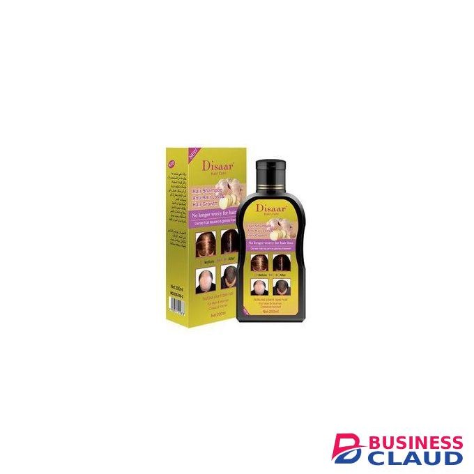 Disaar Hair Shampoo Anti-Hair Loss Hair Growth Ginger Extract Regrowth Repair Clean Scalp Regeneration Plant Dye Herbal Treatmen